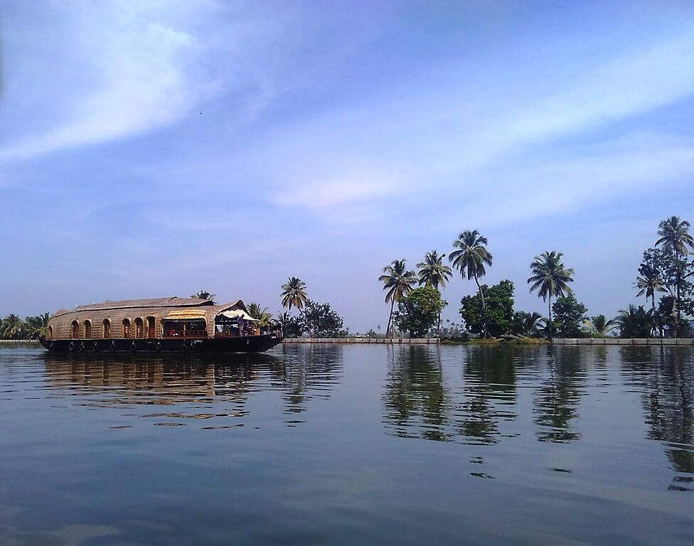 Houseboat at Alleppey Backwaters