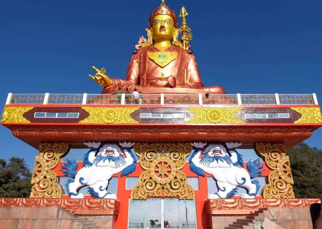 Guru Padmaasambhava statue Samdruptse Hill Namchi