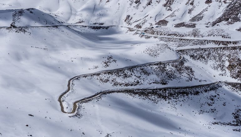 Khardung La the Highest Motorable Road in the World