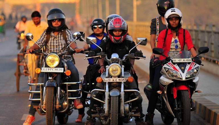 The Riderni Women Riders Club in India